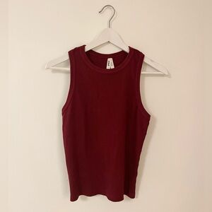 PACT Ribbed crop tank